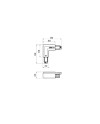 CARRILES T * CONEXION ALIMENTADOR EN L - POLARIDAD EXTERNA BLANCA